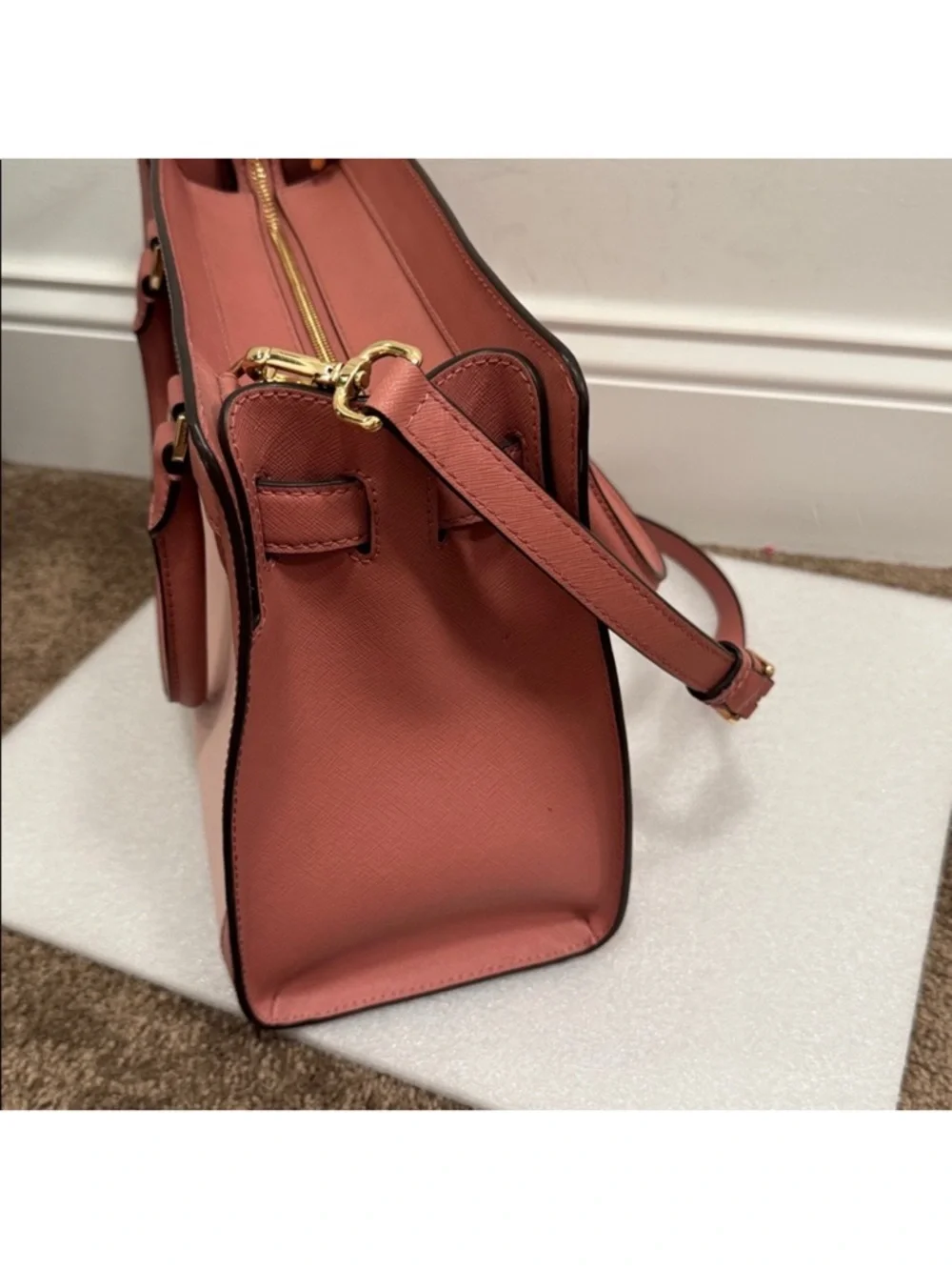 Michael Kors Dillon Small Satchel - Dusty Rose & Pink